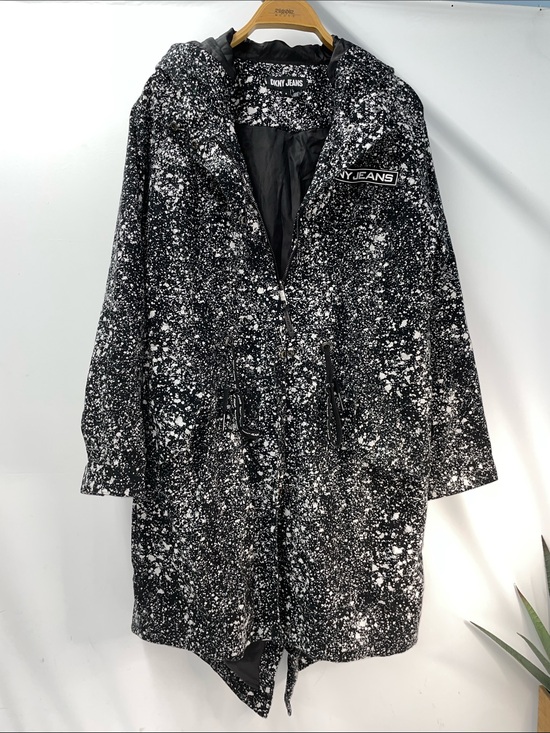 Dkny Jackets & Blazers - DKNY JEANS HOODED TRENCH COAT FTL-06-019